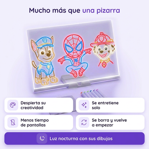 Lumekia™ | Pizarra de Luz Creativa